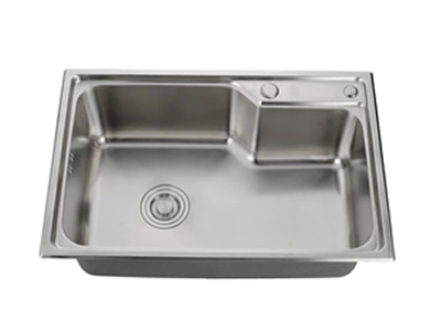 安路680*450不锈钢水槽（单盆）