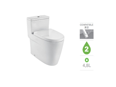 英佩拉连体座厕(虹吸式，4.8升)